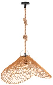 ΣΕΤ ΦΩΤΙΣΤΙΚΟ ΟΡΟΦΗΣ ΚΡΕΜΑΣΤΟ HM11925.01 ΣΧΟΙΝΙ ΚΑΙ ΦΥΣΙΚΟ RATTAN Φ58,5Χ131Υεκ.