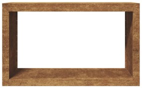 Ράφι για καυσόξυλα vidaXL 100x40x60 cm Ατσάλι σκληρυθέν στον αέρα