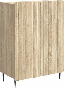 vidaXL Πλαϊνό γραφείο Sonoma Δρυς 66 x 34,5 x 92 εκ.