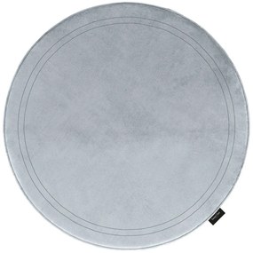 Χαλί Στρογγυλό Softy Silver Round Memory Foam 100 εκ - Saint Clair Kids