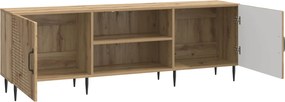 vidaXL Ντουλάπι TV 150 x 31 x 50 εκ. Artisan Δρυς Επεξεργασμένο Ξύλο
