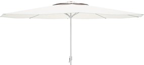 Solskjerm Marbueno Λευκό πολυεστέρας Χάλυβας Ø 270 cm