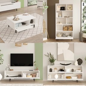 Living Room Furniture Set ON21-W White