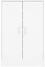 vidaXL Παπουτσοθήκη Λευκή 60 x 35 x 92 εκ. από Επεξ. Ξύλο