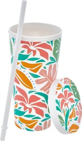 Ποτήρι Με Καλαμάκι 550ml F-V Eden 213547