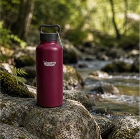 Μπουκάλι Θερμός Healthy Human - 950ml - Merlot