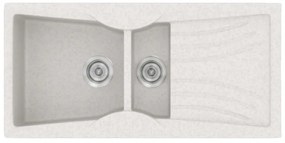 Sanitec Classic 329 Metallic Ice Ένθετος Νεροχύτης