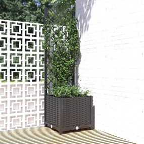 vidaXL Κήπος Μαύρο 40 x 40 x 136 cm