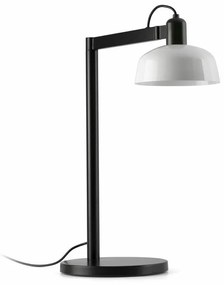 Φωτιστικό Γραφείου Tatawin Metal 20337-140 1xE27 45,4x57,5cm Black-White Faro Barcelona
