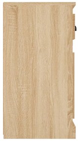 vidaXL Μπουφές Sonoma Δρυς 70x35,5x67,5 εκ. από Επεξεργασμένο Ξύλο