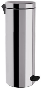 Κάδος Απορριμμάτων Soft Close 2565-001 Φ25x65cm 30lt Inox Pam&Co Stainless Steel