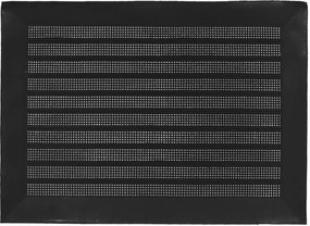 Ταπέτο RUBBER STRIPE 60x80 ΜΑΥΡΟ/ΓΚΡΙ 00101256080