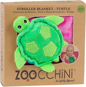 Κουβέρτα Fleece Αγκαλιάς (68.5x100) Zoocchini Turtle
