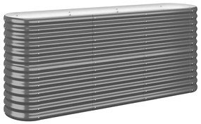 vidaXL Ζαρντινιέρα Ανθρακί 152x40x68 εκ Ατσάλι με Ηλεκτρ. Βαφή Πούδρας