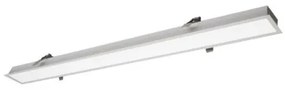 Γραμμικό Χωνευτό Trimless L580 3000K Ανοδ. Dim. Station Ultra 3911-04058-3-U-D5 Viokef 3911-04058-3-U-D5 Ασημί