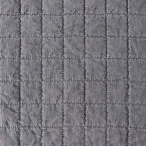 Κουβερλί Υπέρδιπλο (Σετ 220x240) Silk Fashion Stonewashed Grey