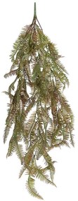 Τεχνητό Κρεμαστό Φυτό Fern 20832 30x8x87cm Brown-Green GloboStar Polyethylene