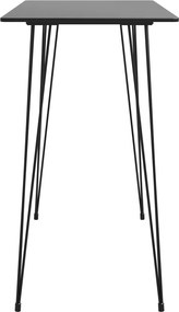 vidaXL Σετ Επίπλων Μπαρ 5 Τεμαχίων Μαύρο / Γκρι