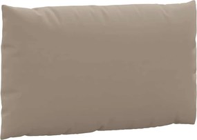 vidaXL Μαξιλάρια Παλέτας 2 τεμ. Taupe Ύφασμα Oxford