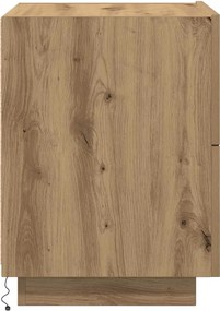 vidaXL Κομοδίνο Artisan Oak 45 x 40 x 55 εκ Επεξεργασμένο ξύλο