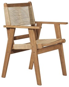 Πολυθρόνα Βεράντας - Κήπου Coffee Dining Ε2350,2 58x56x87cm Natural