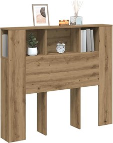 vidaXL Ντουλάπι κεφαλάρι Δρυς τεχνίτης 120x19x104,5 cm