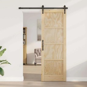 vidaXL Εσωτερική Πόρτα Καφέ 73.5 x 211 εκ Κόντρα πλακέ