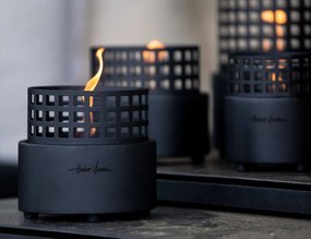 Επιτραπέζια Εστία Φωτιάς Paarl Tenderflame με διάρκεια καύσης 3 - 4 ώρες, χωρητικότητα δεξαμενής 250ml και διαστάσεις 16x15cm - Black