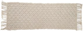 Χαλί Macrame ΚΟΜΒΟΣ 100% Cotton Natural 60x140