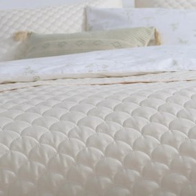 Κουβερλί Μονό (180x240) Nef-Nef Homeware Scofield Ecru