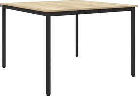 vidaXL Τραπεζαρίες 110 x 110 x 75 cm ΜΕΤΑΛΛΟ