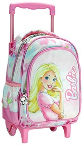 Σχολική Τσάντα Τρόλεϊ Νηπιαγωγείου (25x15x30) Gim Barbie Paints 349-89072