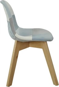 ΠΑΙΔΙΚΌ ΈΠΙΠΛΟ CΗΙLDΒS PATCHWORK CHAIR, LEONIE, BLUE A1/M2 HD67