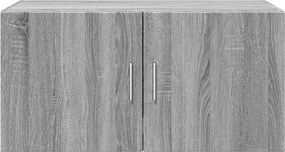 vidaXL Ντουλάπι Τοίχου Γκρι Sonoma 80x42,5x40 εκ. Επεξεργασμένο Ξύλο