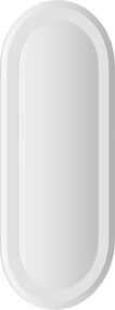 vidaXL Καθρέφτης Μπάνιου με LED Οβάλ 60x25 εκ.
