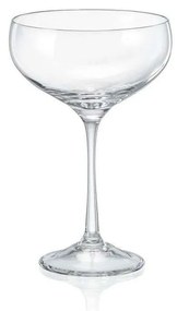 Ποτήρι Κολωνάτο Coupe Pralines (Σετ 4Τμχ) CLX40919180 180ml Κρυστάλλινο Clear Βοημίας Crystal