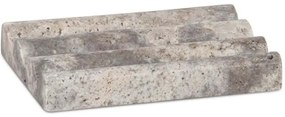 Σαπουνοθήκη Marble AH-BA25091 12x9,5x2cm Grey Andrea House Μάρμαρο