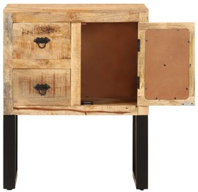 vidaXL Ντουλάπι με Συρτάρια 60 x 30 x 76 εκ. από Μασίφ Ξύλο Μάνγκο