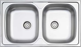 Fortinox Valley 25286 (86x50) - Νεροχύτης κουζίνας