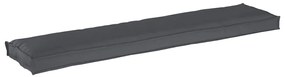 vidaXL Μαξιλάρι Παλέτας για Παγκάκι Ανθρακί 180 x 40 x 8 cm, Υφασμάτινο Oxford.