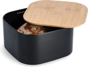 Ψωμιέρα (26.5x26.5x14.5) Z-L Black 25381