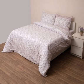 Παπλωματοθήκη Premium 5012 (Σετ 2τμχ) Beige Anna Riska Μονό 160x240cm 100% Βαμβάκι