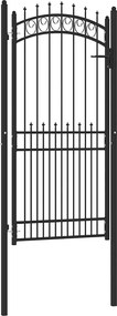 vidaXL Πύλη Φράχτη με Ακίδες EMMEN 100 x 200 cm