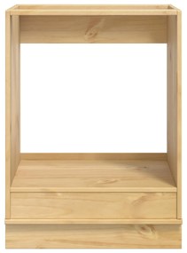 vidaXL Ντουλαπιού (Cabinet) SKI Μέλι Καφέ 60 x 46 x 81 εκ