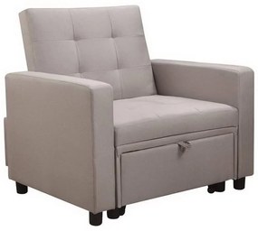 Πολυθρόνα - Κρεβάτι Imola Ε9921,13 100x102x92/75x180x44cm Cappuccino Fabric