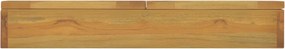 vidaXL Ντουλάπι Καθρέφτη 60 x 10 x 40 εκ. από Μασίφ Ξύλο Teak
