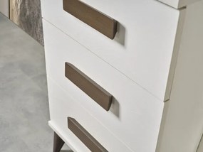 Stewehome Σετ Κρεβατοκάμαρας Λευκό Μοντέρνο Μοντέλο 160x200 cm