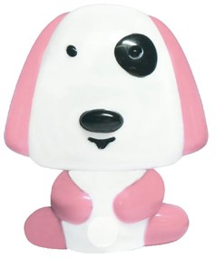 Λαμπάκι Νυχτός Σκυλάκι 82204LEDPK Pink Plastic