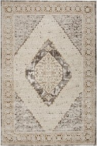 Χαλί Διαδρόμου (80x150) Βιοκαρπέτ Senbrun 9311A White/Gold