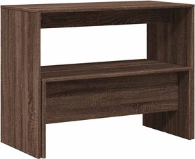 vidaXL Τραπεζαρία 3 τεμαχίων και σετ πάγκων καφέ δρυς